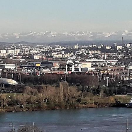 شقة T4/5 Avec Vue Sur Les Alpes A 5 Minutes De Lyon La Mulatiere المظهر الخارجي الصورة